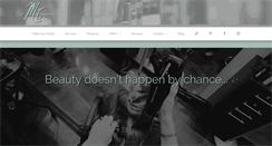Desktop Screenshot of michaelthomashairdesign.com